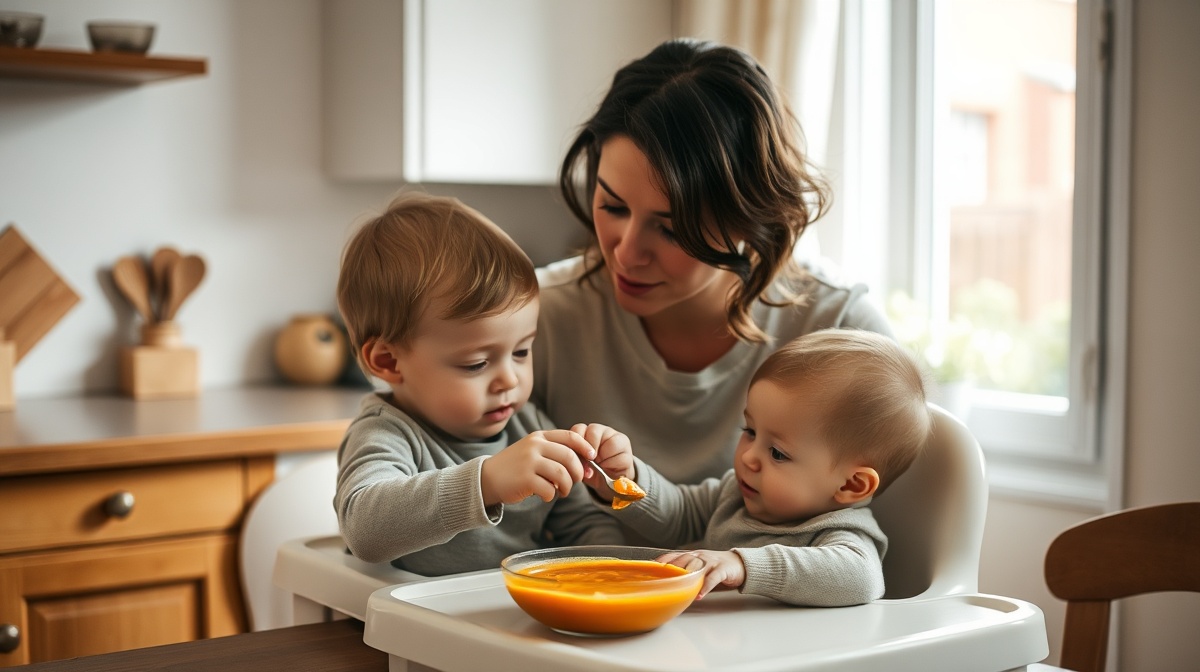 Pourquoi faut laisser essayer le bébé a prendre la cuillère ?